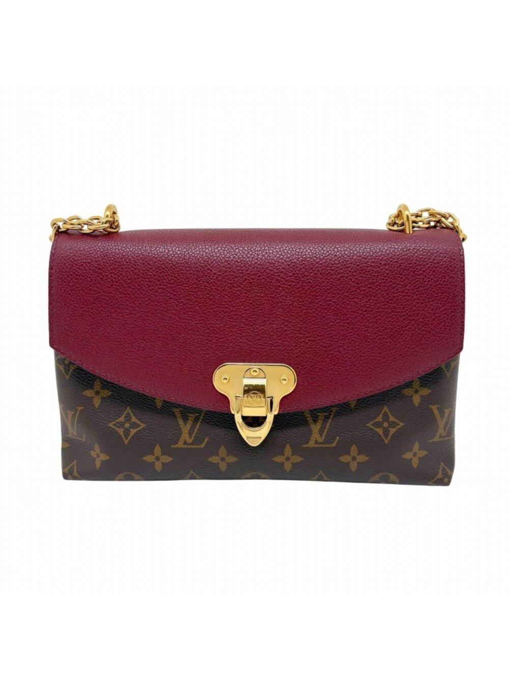 Louis Vuitton Saint Placide Monogram Bordeaux Shoulder Bag